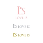 poorman (poorman)さんのダイヤモンドジュエリー会社「LOVE IS」のHPやリングケースなどに使用するロゴの作成をお願いしますへの提案