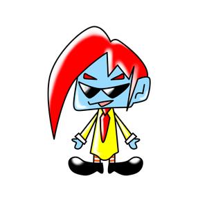 ひのまお (hinomao)さんのバーチャルユーチューバーのキャラクターデザインへの提案