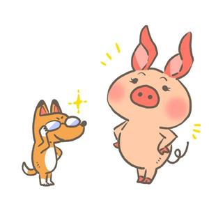 山盛 (yamamorix)さんのゆる～い動物キャラクターのイラスト作成！（ 継続依頼あり ）への提案