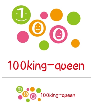 toberukuroneko (toberukuroneko)さんの１００均レビューサイト「１００king-queen」のロゴの仕事への提案