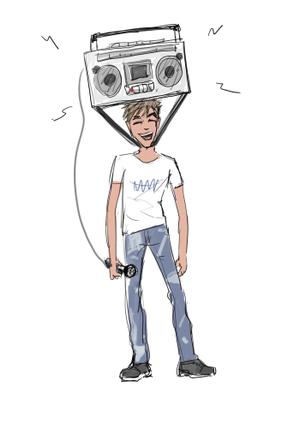 FFGG (fumifumihiko)さんのバーチャルユーチューバーのキャラクターデザインへの提案