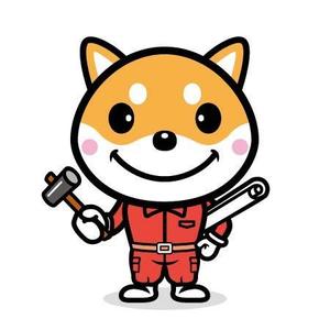str-labelさんの柴犬のキャラクターデザインへの提案