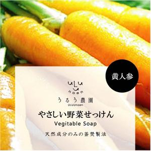 Redberry (Redberry)さんの野菜石鹸のラベルデザインへの提案