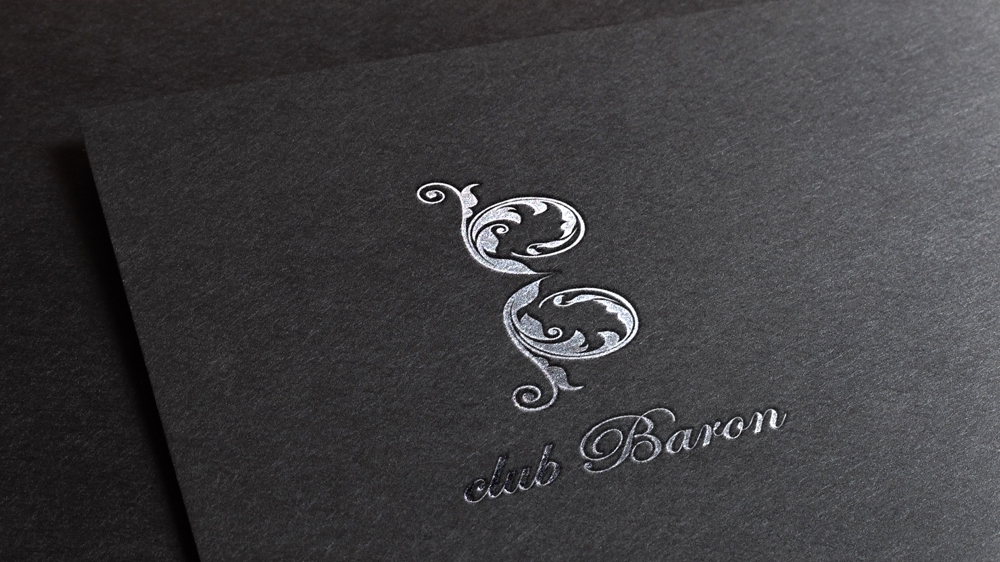 新規オープンのキャバ クラ club Baronのロゴ