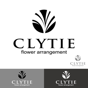 小島デザイン事務所 (kojideins2)さんのフラワーアレンジメント「CLYTIE(クリティエ)」のロゴへの提案