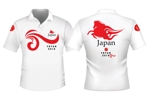 B_M_Graphix (B_M_Graphix)さんの馬術競技世界選手権の日本代表チームのポロシャツならびにウィンドブレーカーデザインへの提案