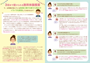 maiko (maiko818)さんのプロ家庭教師（個人）による生徒募集・無料体験学習の告知チラシ （詳細な文章案あり）への提案