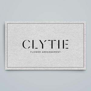 haru_Design (haru_Design)さんのフラワーアレンジメント「CLYTIE(クリティエ)」のロゴへの提案