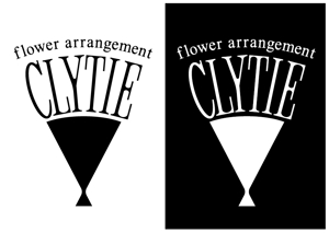 殿 (to-no)さんのフラワーアレンジメント「CLYTIE(クリティエ)」のロゴへの提案