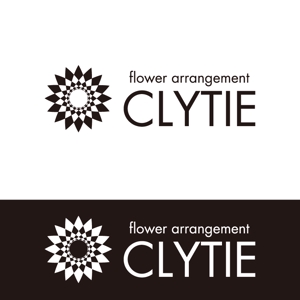 crawl (sumii430)さんのフラワーアレンジメント「CLYTIE(クリティエ)」のロゴへの提案