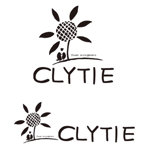 田中　威 (dd51)さんのフラワーアレンジメント「CLYTIE(クリティエ)」のロゴへの提案