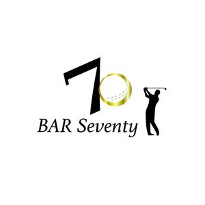 株式会社RABBIT KNOT ()さんのBAR　【Seventy】のロゴへの提案