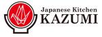 オフィスギャザー (dada_1960)さんの【脱サラ→夫婦でバリ移住→飲食店開業！】2018年末に開業する和食レストラン「KAZUMI」のロゴ作成のご依頼への提案
