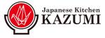 オフィスギャザー (dada_1960)さんの【脱サラ→夫婦でバリ移住→飲食店開業！】2018年末に開業する和食レストラン「KAZUMI」のロゴ作成のご依頼への提案