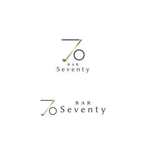 Yolozu (Yolozu)さんのBAR　【Seventy】のロゴへの提案