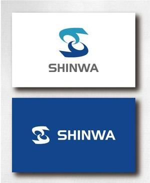 wisdesign (wisteriaqua)さんの合同会社シンワの会社ロゴ作成への提案