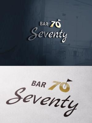 mg_web (mg_web)さんのBAR　【Seventy】のロゴへの提案