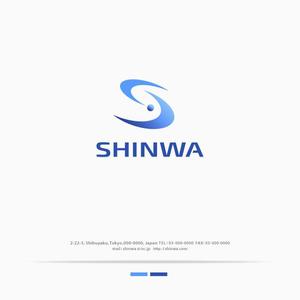 H-Design (yahhidy)さんの合同会社シンワの会社ロゴ作成への提案