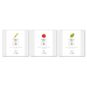 noraya_jr (noraya_jr)さんの野菜石鹸のラベルデザインへの提案