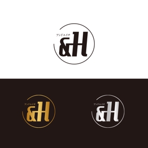 twoway (twoway)さんの飲食店「＆H（アンドエイチ）」ロゴ作成への提案