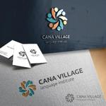 ttttmo (ttttmo)さんの外国語学習支援サービス会社「CANA VILLAGE」のロゴへの提案