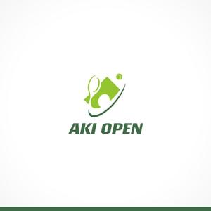 taiyaki (taiyakisan)さんの[コンペ]自社開発、テニス専門webアプリケーション「AKI OPEN」のロゴデザインへの提案