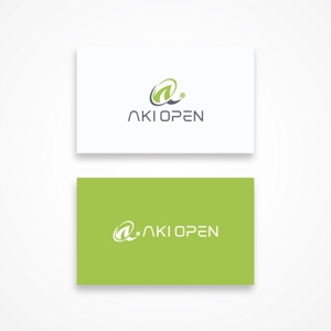 yyboo (yyboo)さんの[コンペ]自社開発、テニス専門webアプリケーション「AKI OPEN」のロゴデザインへの提案