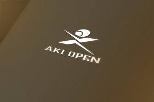 sumiyochi (sumiyochi)さんの[コンペ]自社開発、テニス専門webアプリケーション「AKI OPEN」のロゴデザインへの提案