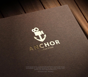 NJONESKYDWS (NJONES)さんの映像制作会社 『ANCHOR production』のロゴへの提案