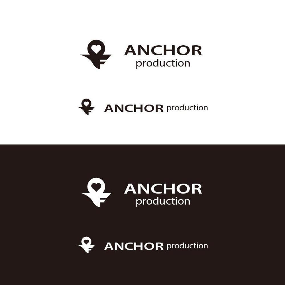 映像制作会社 『ANCHOR production』のロゴ