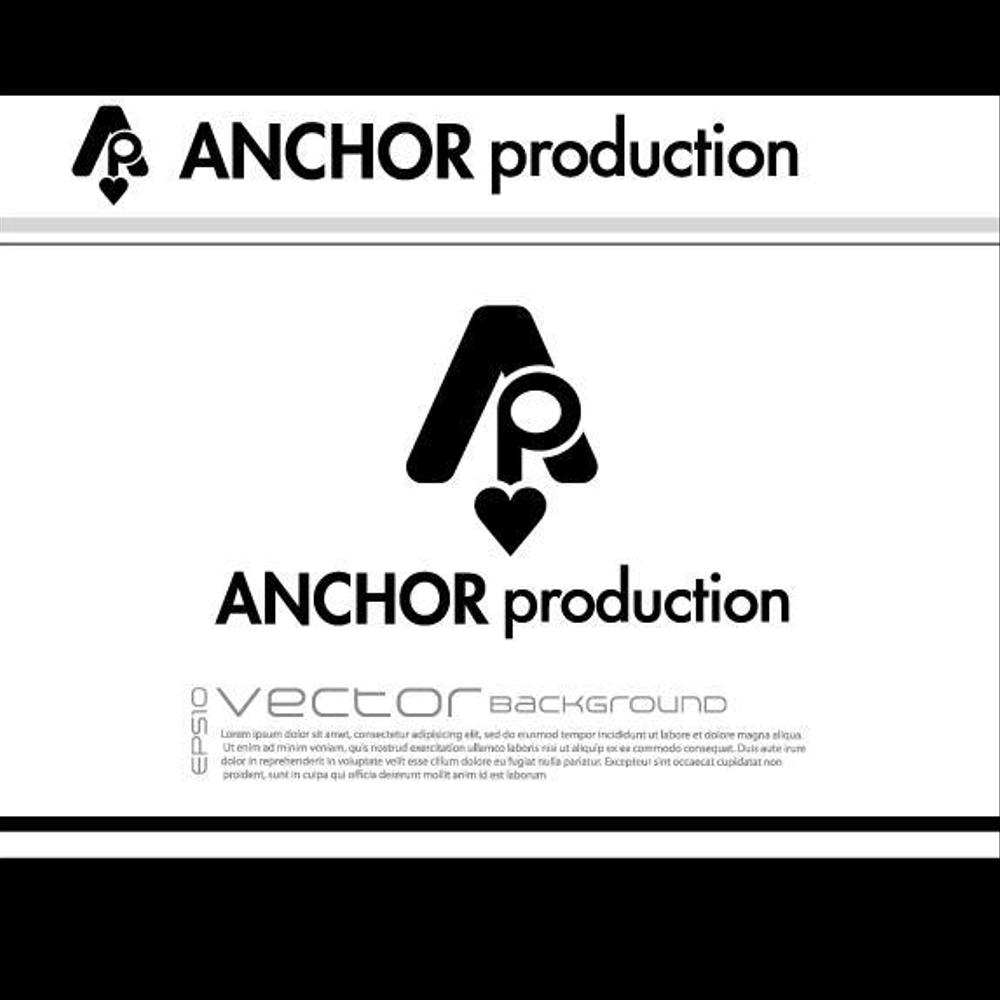 映像制作会社 『ANCHOR production』のロゴ