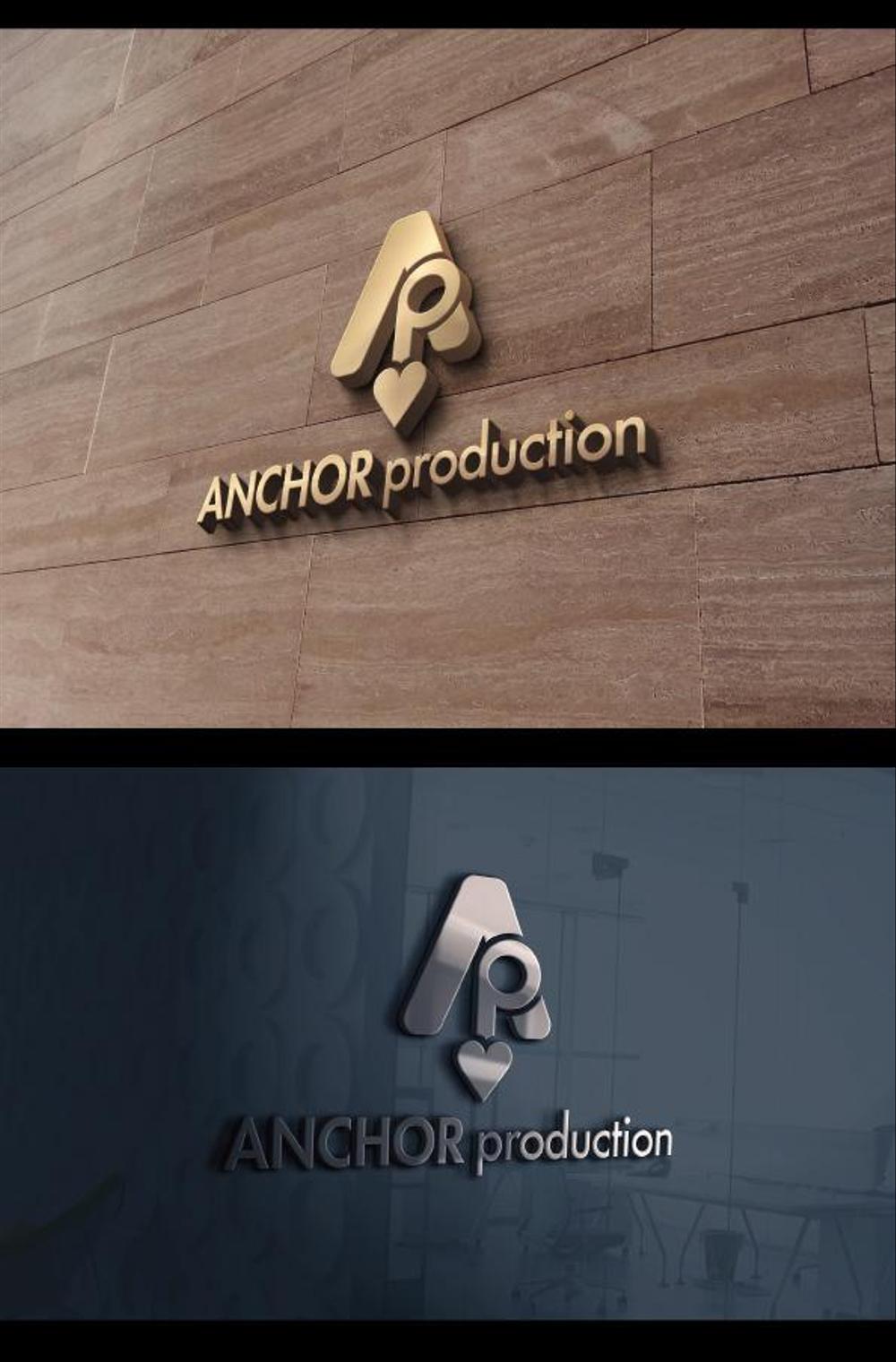 映像制作会社 『ANCHOR production』のロゴ