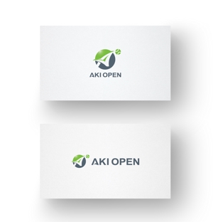 tobiuosunset (tobiuosunset)さんの[コンペ]自社開発、テニス専門webアプリケーション「AKI OPEN」のロゴデザインへの提案