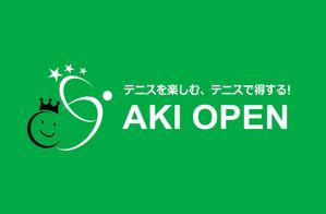 ＮＷデザイン (immdsrg)さんの[コンペ]自社開発、テニス専門webアプリケーション「AKI OPEN」のロゴデザインへの提案