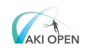 殿 (to-no)さんの[コンペ]自社開発、テニス専門webアプリケーション「AKI OPEN」のロゴデザインへの提案