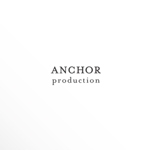 Ü design (ue_taro)さんの映像制作会社 『ANCHOR production』のロゴへの提案