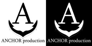 金田和志 (Kaz4)さんの映像制作会社 『ANCHOR production』のロゴへの提案