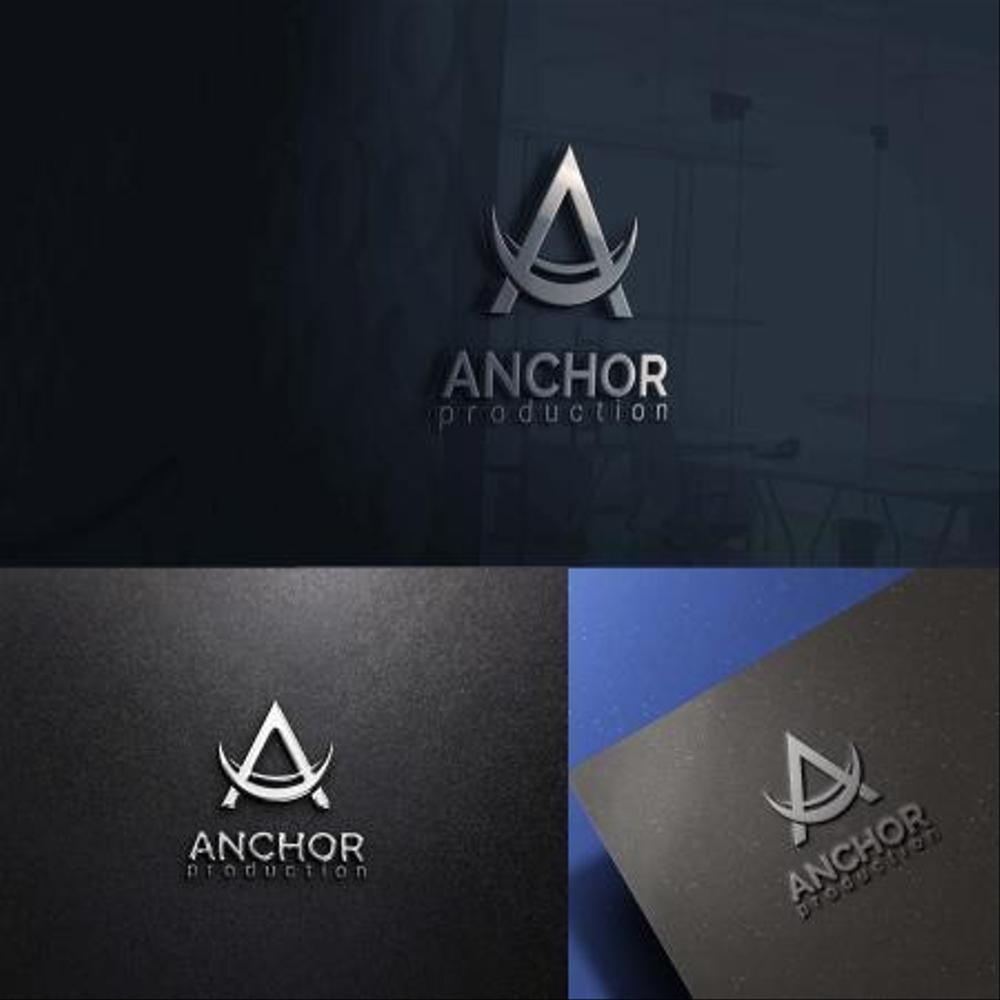 映像制作会社 『ANCHOR production』のロゴ