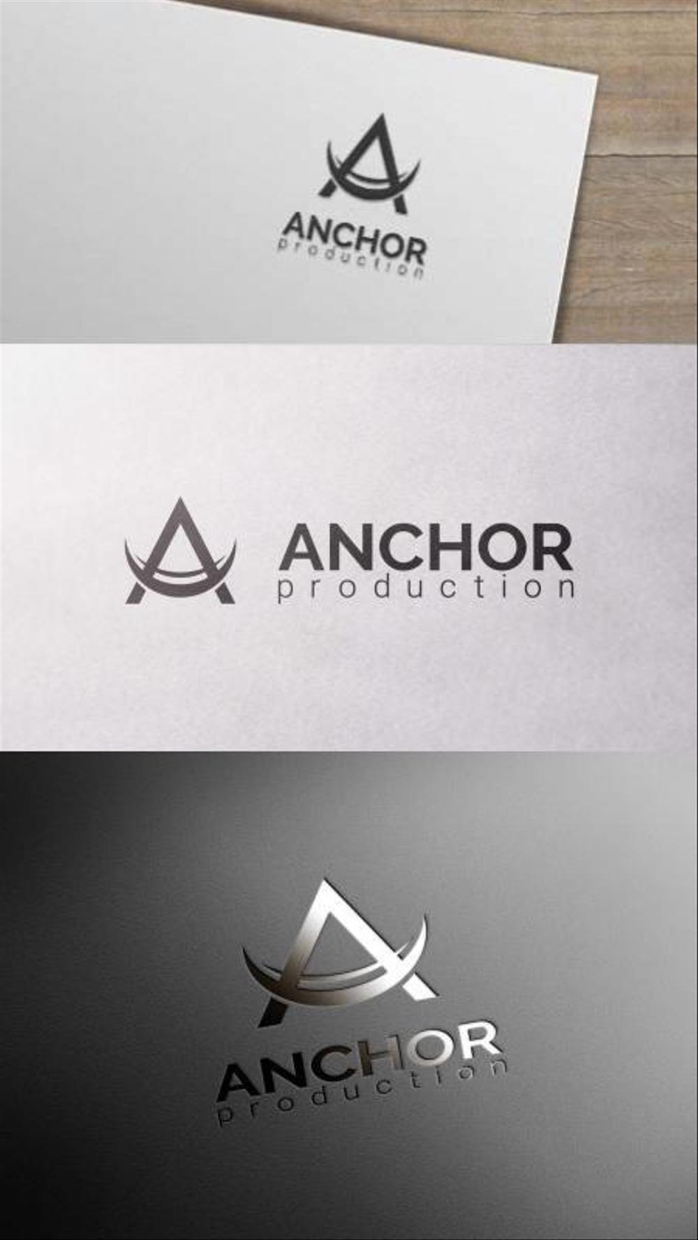 映像制作会社 『ANCHOR production』のロゴ