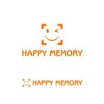 Mac-ker (mac-ker)さんの写真パネルショップ「HAPPY MEMORY」のロゴマークへの提案