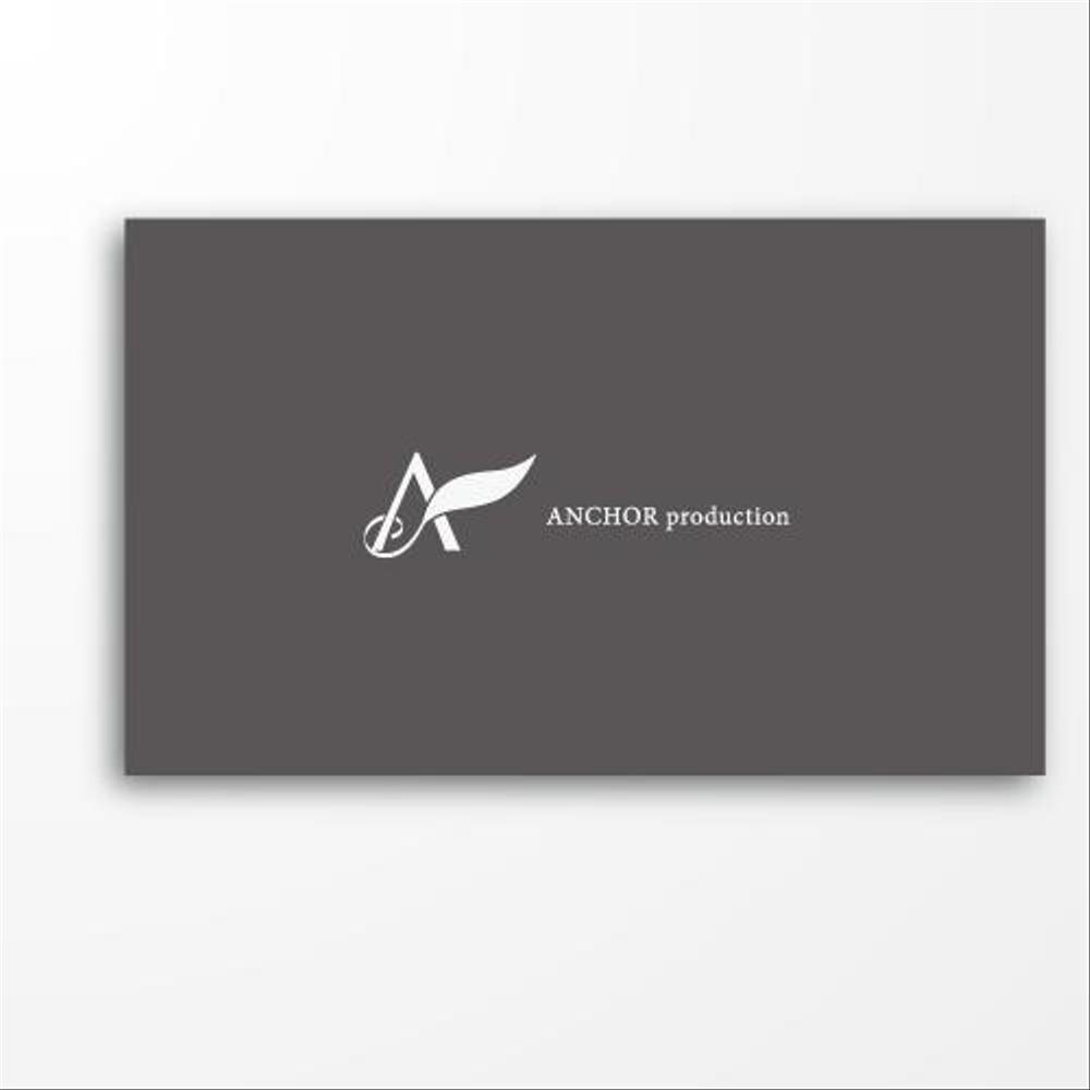 映像制作会社 『ANCHOR production』のロゴ