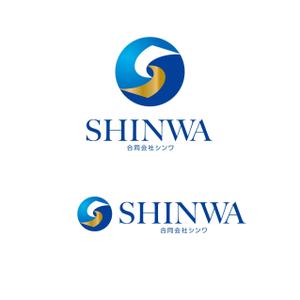 Hagemin (24tara)さんの合同会社シンワの会社ロゴ作成への提案