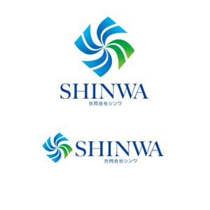 Hagemin (24tara)さんの合同会社シンワの会社ロゴ作成への提案