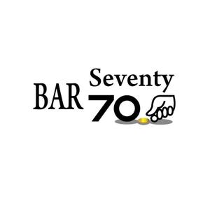 うさぎいち (minagirura27)さんのBAR　【Seventy】のロゴへの提案