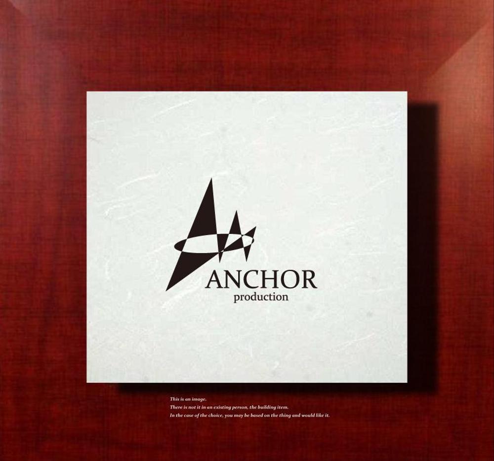 映像制作会社 『ANCHOR production』のロゴ