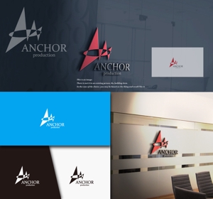 ukokkei (ukokkei)さんの映像制作会社 『ANCHOR production』のロゴへの提案