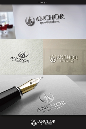 coco design (tomotin)さんの映像制作会社 『ANCHOR production』のロゴへの提案