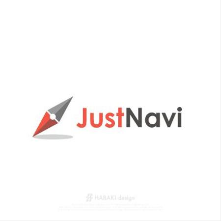 HABAKIdesign (hirokiabe58)さんのポータルサイト「JustNavi」のロゴ作成への提案