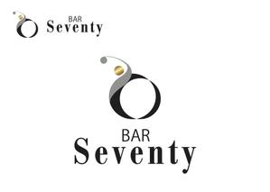 なべちゃん (YoshiakiWatanabe)さんのBAR　【Seventy】のロゴへの提案