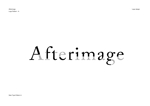 Mittel (yuto_takamuro)さんのイベント系CG映像制作スタジオ「Afterimage」のロゴへの提案